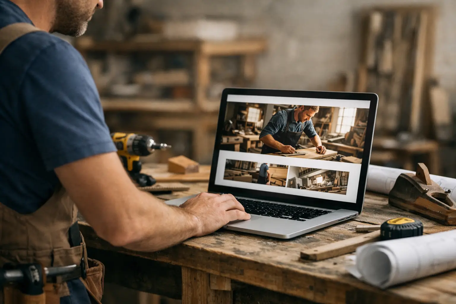 Webdesign für Handwerksbetriebe, das verkauft